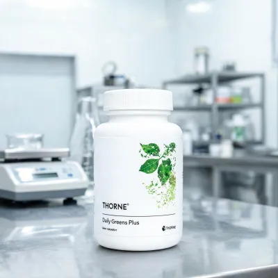 thorne daily greens plus dietary supplement